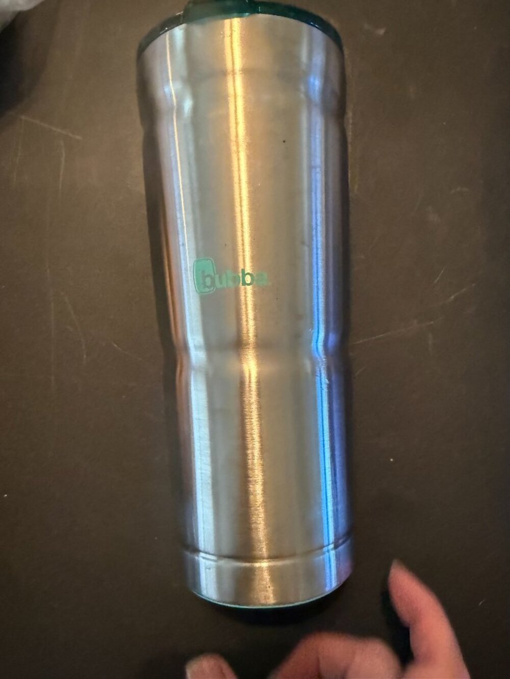 Bubba 24oz Vacuum Insulated Stainless Steel Tumbler w/teal Lid No Straw